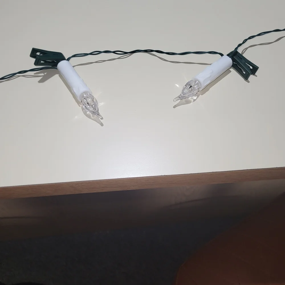 Warm White Holiday String Lights